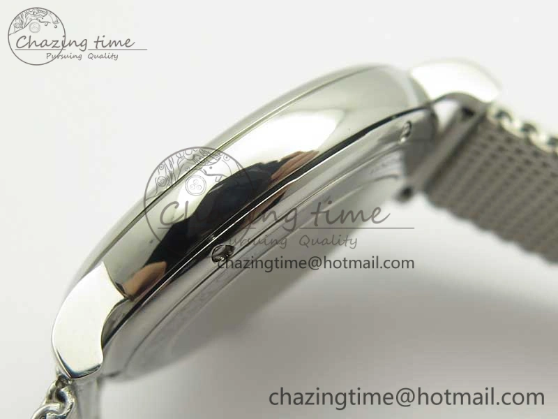 EasyCare Portofino Automatic SS MKF 1:1 Best Edition White Dial On SS Mesh Bracelet A2892 V 7205
