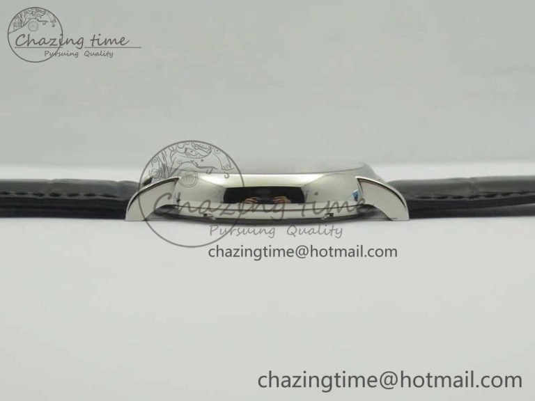 Portofino Automatic SS TWF 1:1 Best Edition Blue Dial on Black Leather Strap A Popular 7198
