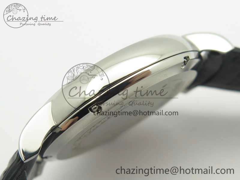 Portofino Automatic SS TWF 1:1 Best Edition Blue Dial on Black Leather Strap A Popular 7198