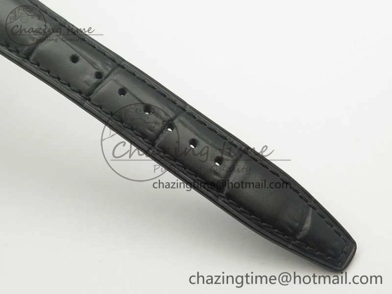 Portofino Automatic SS TWF 1:1 Best Edition Blue Dial on Black Leather Strap A Popular 7198