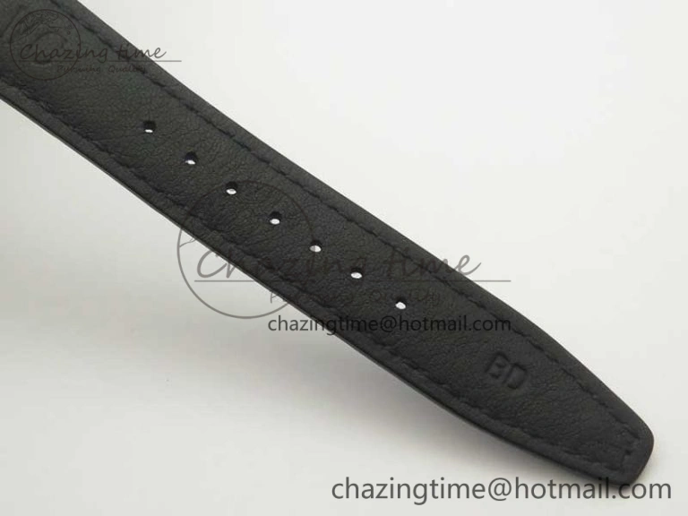 Portofino Automatic SS TWF 1:1 Best Edition Blue Dial on Black Leather Strap A Popular 7198