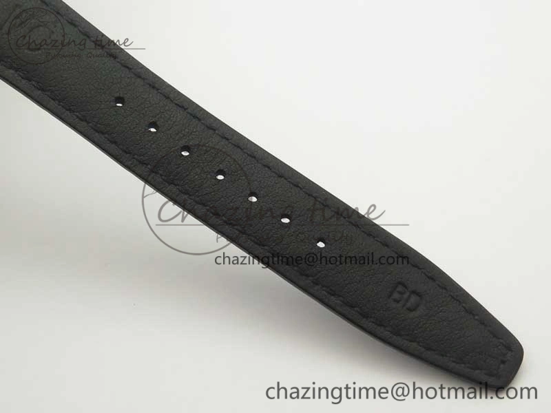 Portofino Automatic SS TWF 1:1 Best Edition Blue Dial on Black Leather Strap A Popular 7198