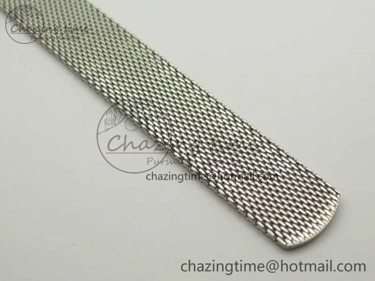 GoAnywhere Portofino IW356501 SS V3 MK 1:1 Best Edition Blue Dial On SS Mesh Bracelet MIYOTA 7194