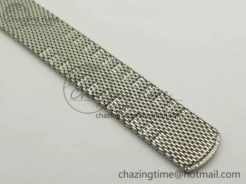 GoAnywhere Portofino IW356501 SS V3 MK 1:1 Best Edition Blue Dial On SS Mesh Bracelet MIYOTA 7194