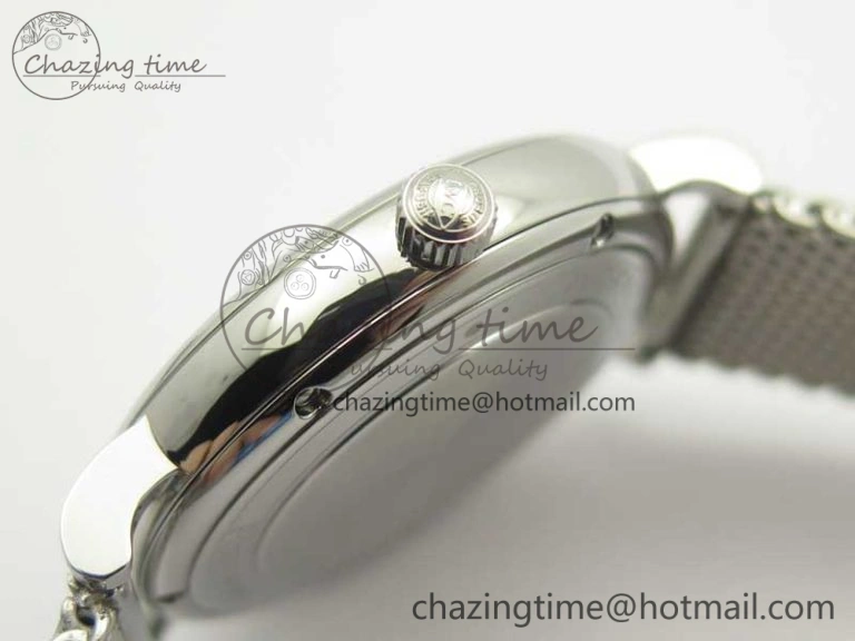 Fashionable Portofino IW356501 SS V3 MK 1:1 Best Edition White Dial Gold Markers On SS Mesh Bracelet MIYOTA 7197