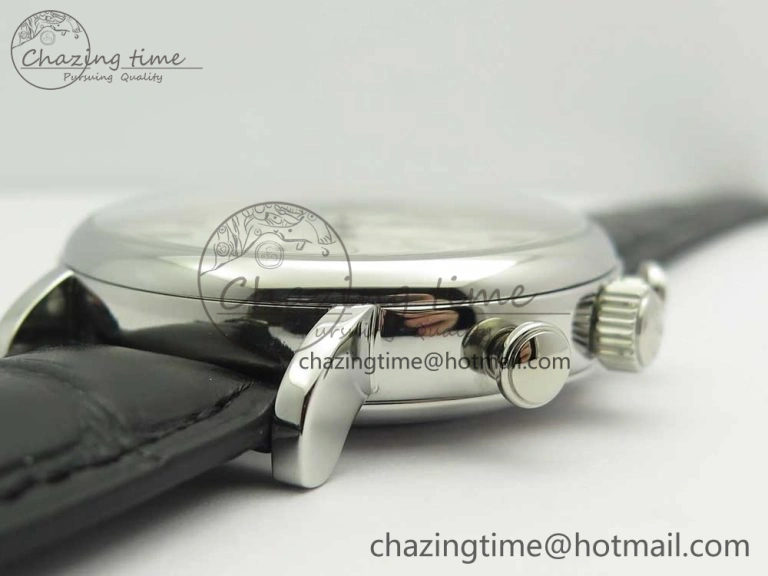 UrbanStyle Portofino IW391001 SS ZK 1:1 Best Edition White Dial Silver Markers on Black Leather Strap A 7139