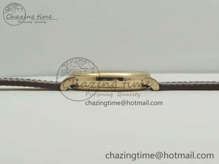 Portofino IW458101 RG MK 1:1 Best Edition Gray Dial On Brown Leather Strap MIYOTA TimelessDesign 10650