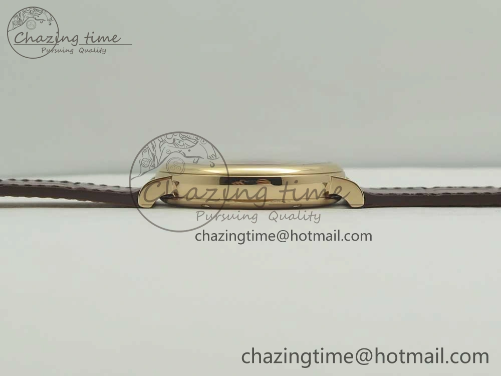 Portofino IW458101 RG MK 1:1 Best Edition Gray Dial On Brown Leather Strap MIYOTA TimelessDesign 10650