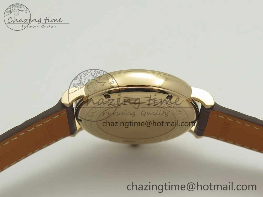 Portofino IW458101 RG MK 1:1 Best Edition Gray Dial On Brown Leather Strap MIYOTA TimelessDesign 10650
