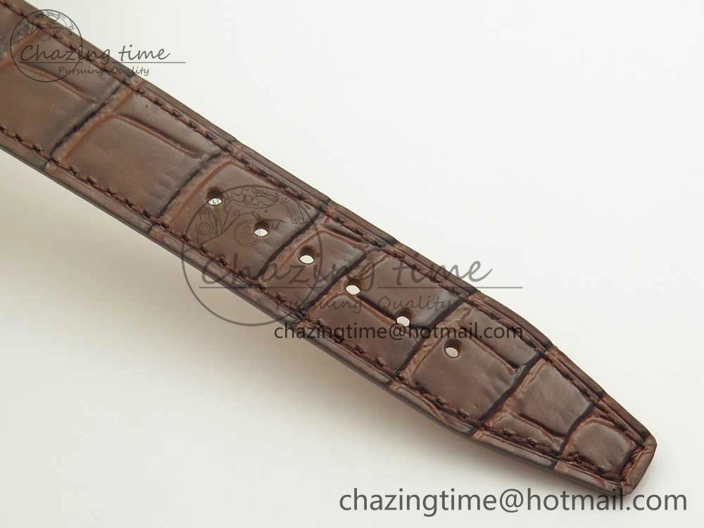 Portofino IW458101 RG MK 1:1 Best Edition Gray Dial On Brown Leather Strap MIYOTA TimelessDesign 10650