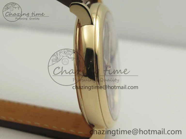 Portofino IW458101 RG MK 1:1 Best Edition Gray Dial On Brown Leather Strap MIYOTA TimelessDesign 10650