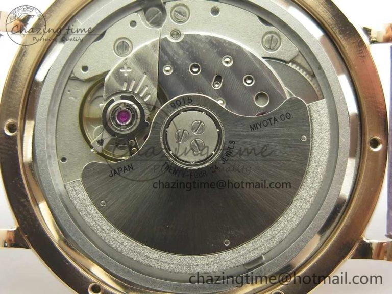 Portofino IW458101 RG MK 1:1 Best Edition Gray Dial On Brown Leather Strap MIYOTA TimelessDesign 10650