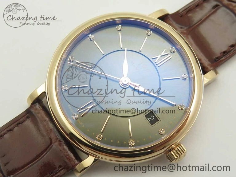 Portofino IW458101 RG MK 1:1 Best Edition Gray Dial On Brown Leather Strap MIYOTA TimelessDesign 10650