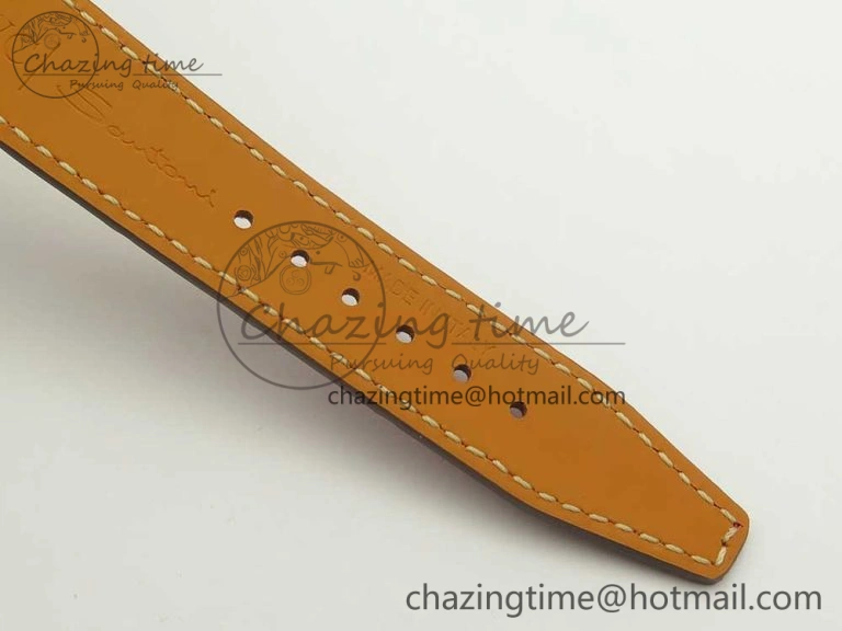 Portofino IW458101 RG MK 1:1 Best Edition Silver Dial On Red Leather Strap MIYOTA WeatherProof 10645