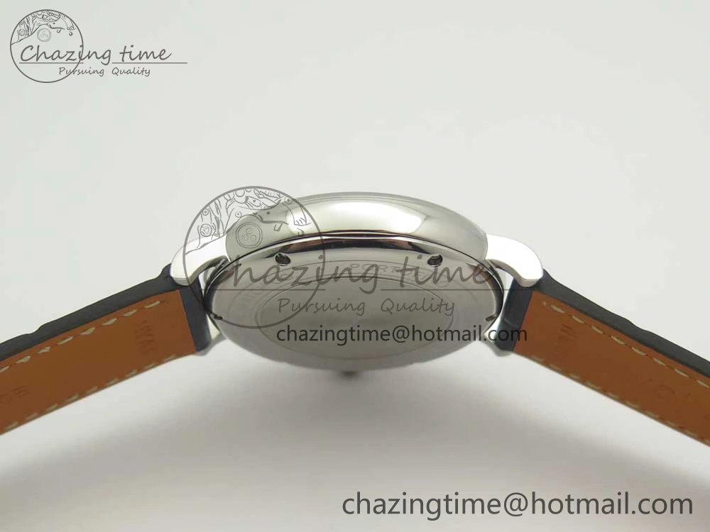 Colorful Portofino IW458101 SS MK 1:1 Best Edition Blue Dial On Blue Leather Strap MIYOTA 7168