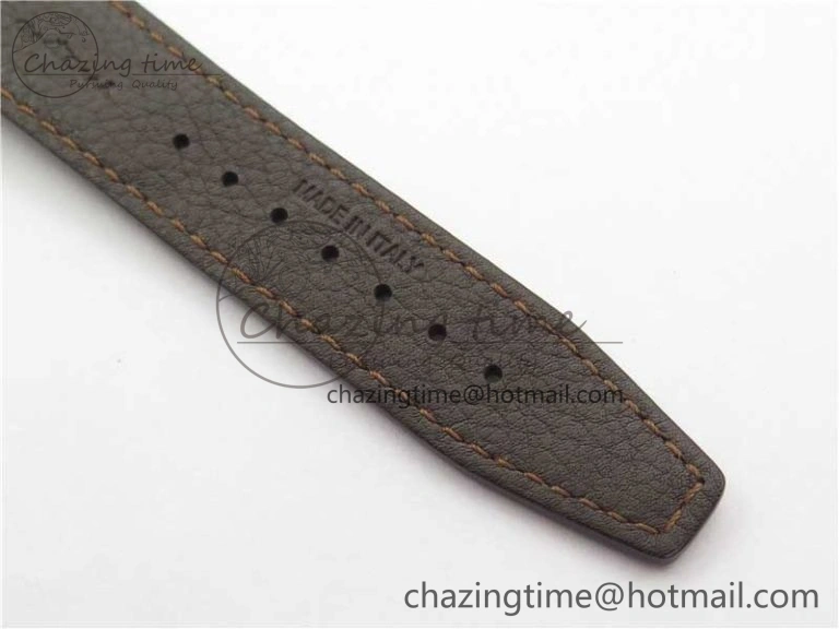 Unisex Portofino IW459402 RG MKS 1:1 Best Edition White Dial on Brown Leather Strap Miyota 7084