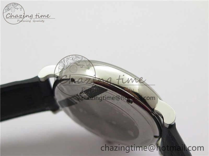 FastDry Portofino IW459402 SS MKS 1:1 Best Edition Blue Dial on Blue Leather Strap Miyota 7082