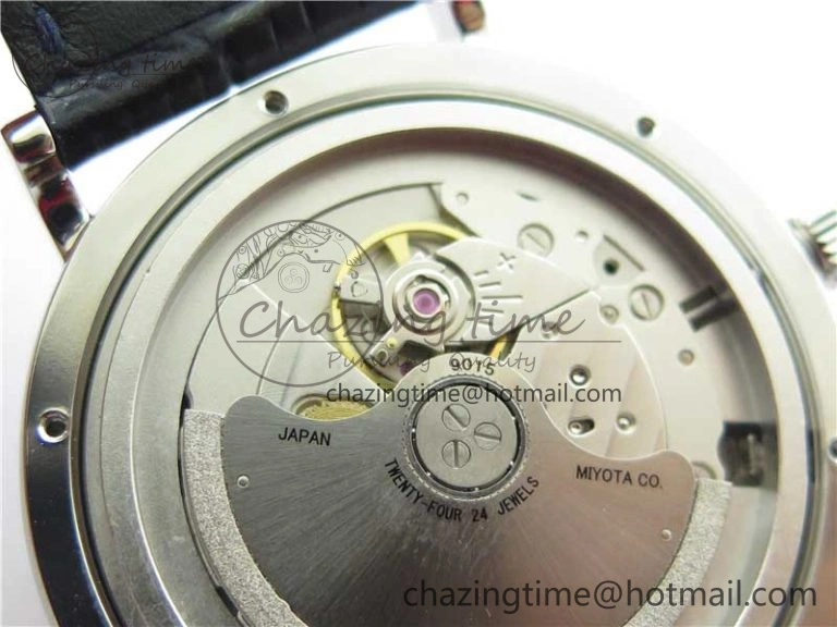 FastDry Portofino IW459402 SS MKS 1:1 Best Edition Blue Dial on Blue Leather Strap Miyota 7082