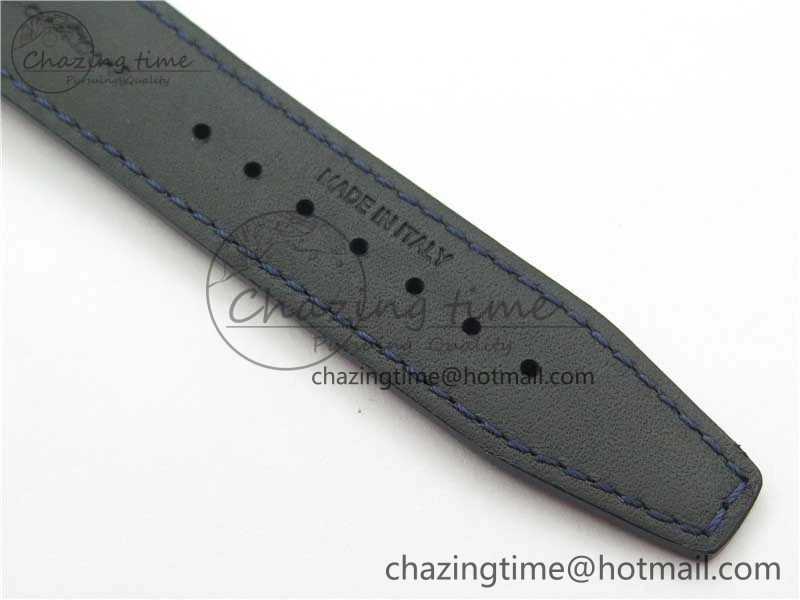 FastDry Portofino IW459402 SS MKS 1:1 Best Edition Blue Dial on Blue Leather Strap Miyota 7082