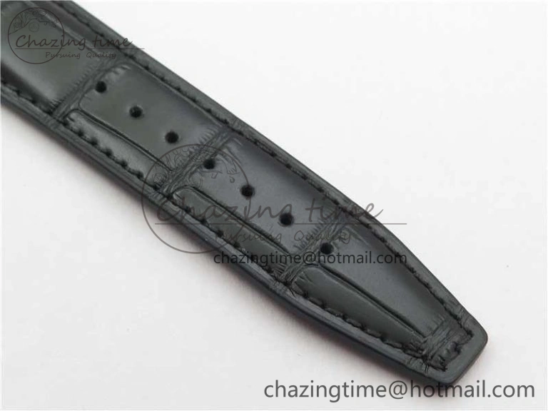 Portofino IW459402 SS MKS 1:1 Best Edition White Dial on Black Leather Strap Miyota Seasonal 7086
