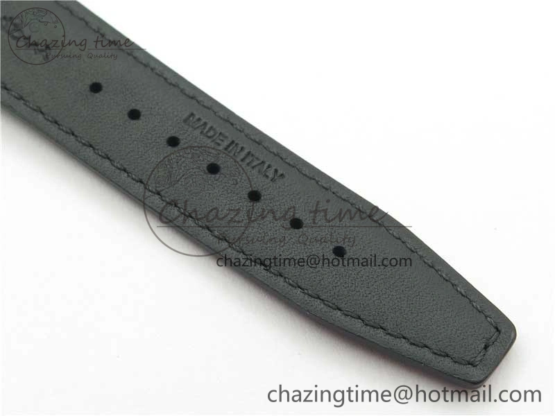 Portofino IW459402 SS MKS 1:1 Best Edition White Dial on Black Leather Strap Miyota Seasonal 7086