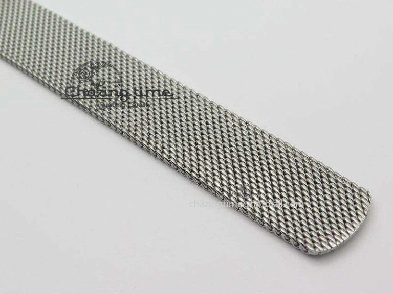 Affordable Portofino SCHAFFHAUSEN SS MKF 1:1 Best Edition Silver Dial Diamond On Mesh Bracelet A 7339