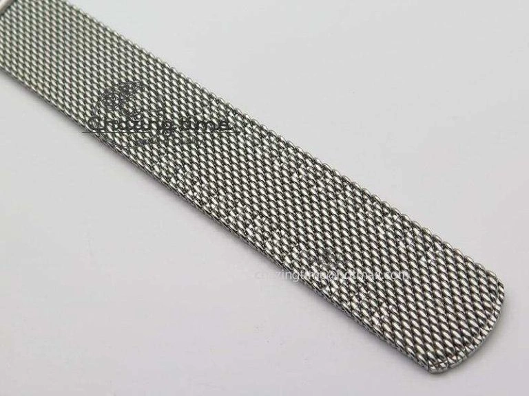 Affordable Portofino SCHAFFHAUSEN SS MKF 1:1 Best Edition Silver Dial Diamond On Mesh Bracelet A 7339