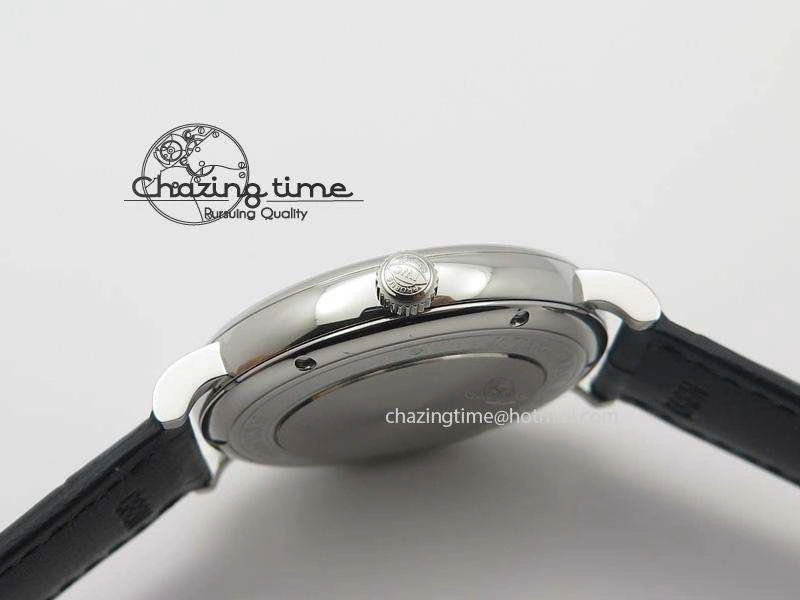 Portofino SCHAFFHAUSEN SS MKF 1:1 V2 Best Edition Black Dial On Black Leather Strap A Trendsetting 7350