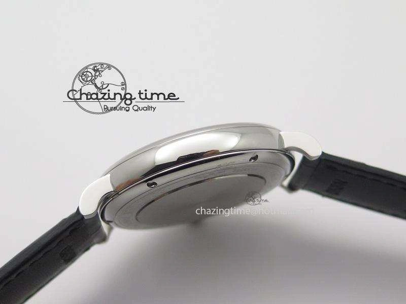 Portofino SCHAFFHAUSEN SS MKF 1:1 V2 Best Edition Black Dial On Black Leather Strap A Trendsetting 7350