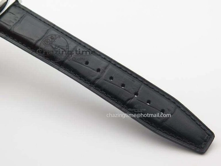 Portofino SCHAFFHAUSEN SS MKF 1:1 V2 Best Edition Black Dial On Black Leather Strap A Trendsetting 7350