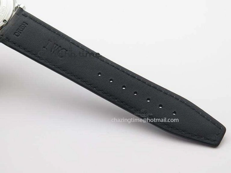 Portofino SCHAFFHAUSEN SS MKF 1:1 V2 Best Edition Black Dial On Black Leather Strap A Trendsetting 7350