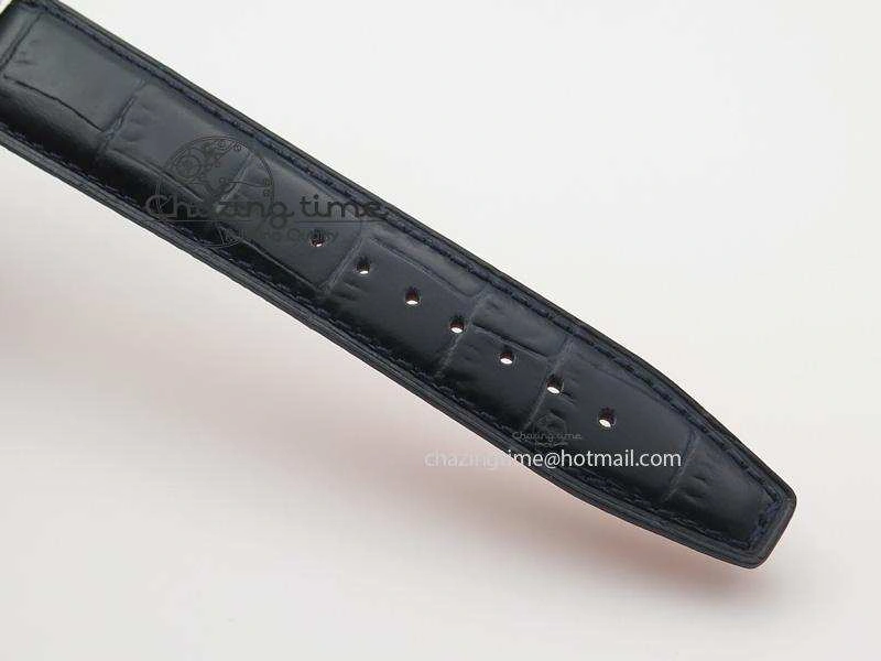 Portofino SCHAFFHAUSEN SS MKF 1:1 V2 Best Edition Blue Dial On Black Leather Strap A Comfortable 7349