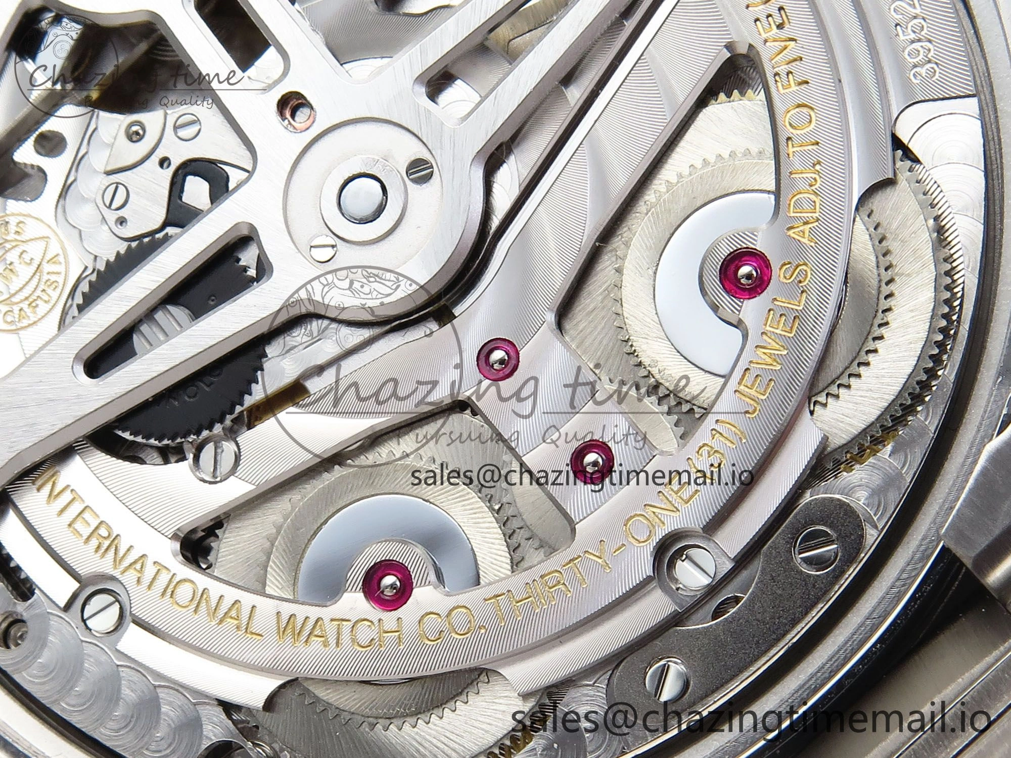 Portugieser Auto IWC0562A APSF 1:1 Best Edition White RG Dial on SS Bracelet A Elegant 6991