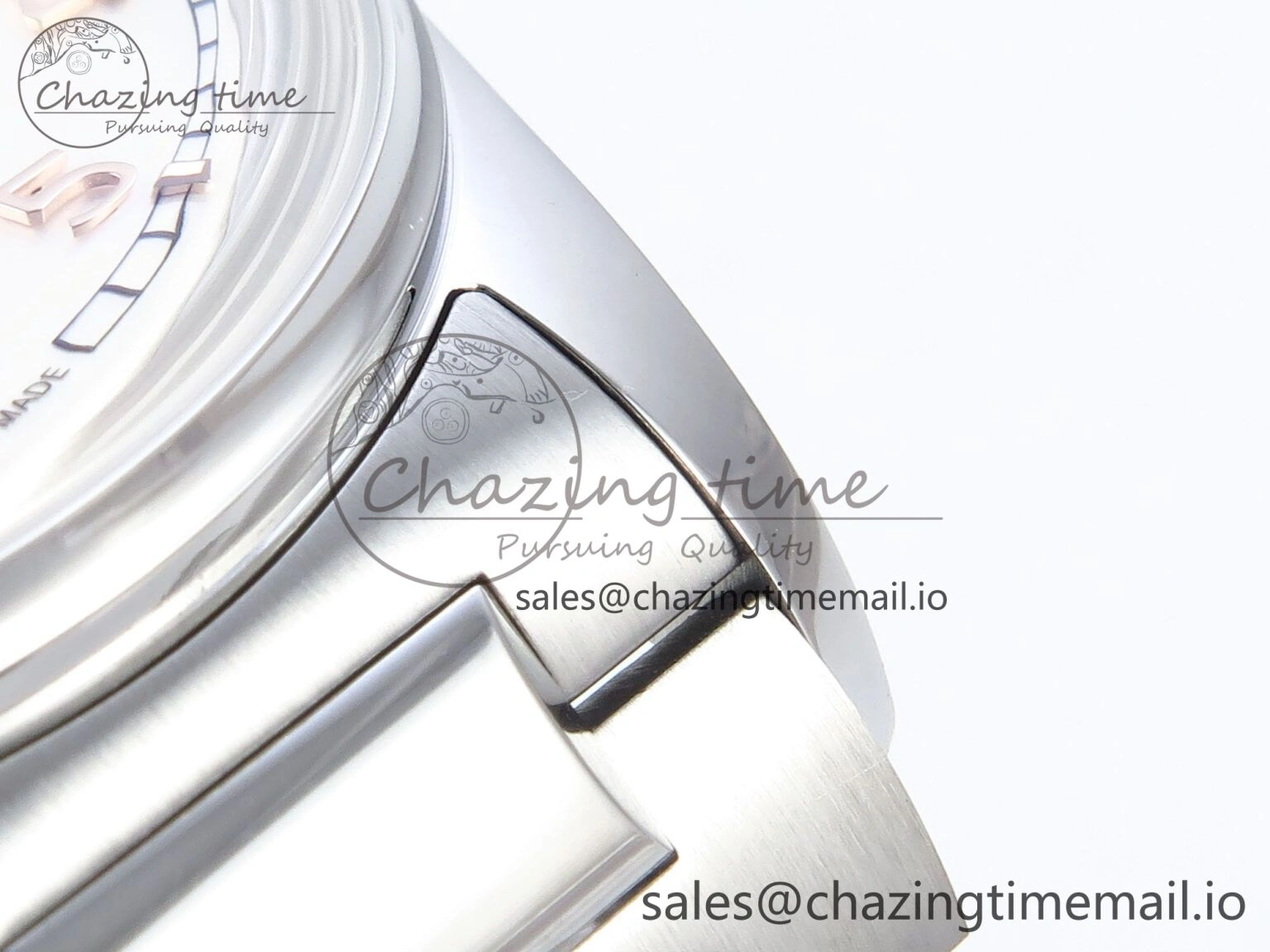Portugieser Auto IWC0562A APSF 1:1 Best Edition White RG Dial on SS Bracelet A Elegant 6991