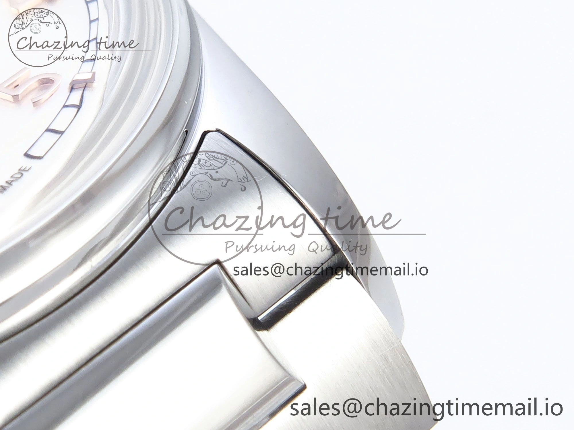 Portugieser Auto IWC0562A APSF 1:1 Best Edition White RG Dial on SS Bracelet A Elegant 6991