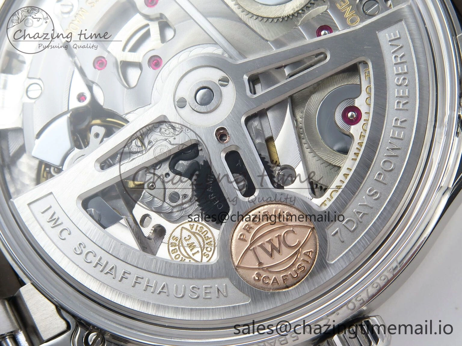 Portugieser Auto IWC0562B APSF 1:1 Best Edition Gold Dial on SS Bracelet A SmartChoice 6996