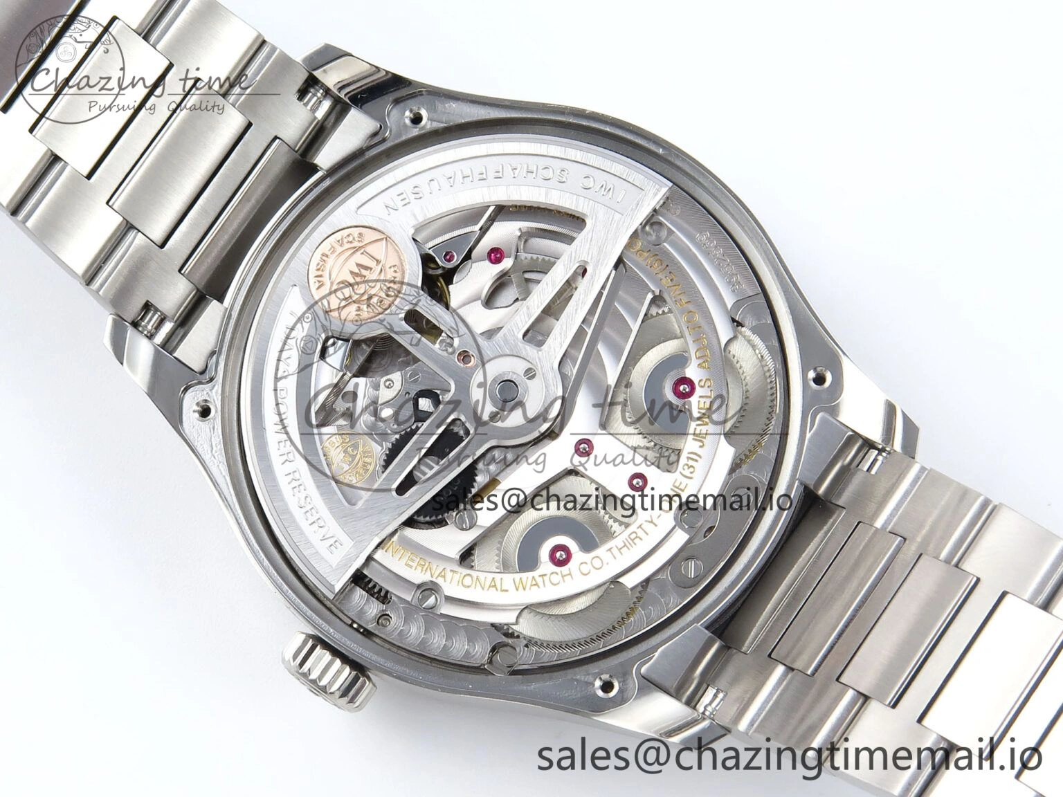 HighPerformance Portugieser Auto IWC0562C APSF 1:1 Best Edition White Blue Dial on SS Bracelet A 6992