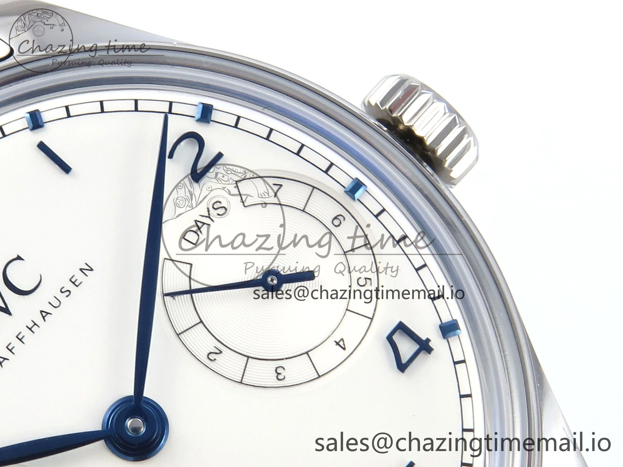 HighPerformance Portugieser Auto IWC0562C APSF 1:1 Best Edition White Blue Dial on SS Bracelet A 6992