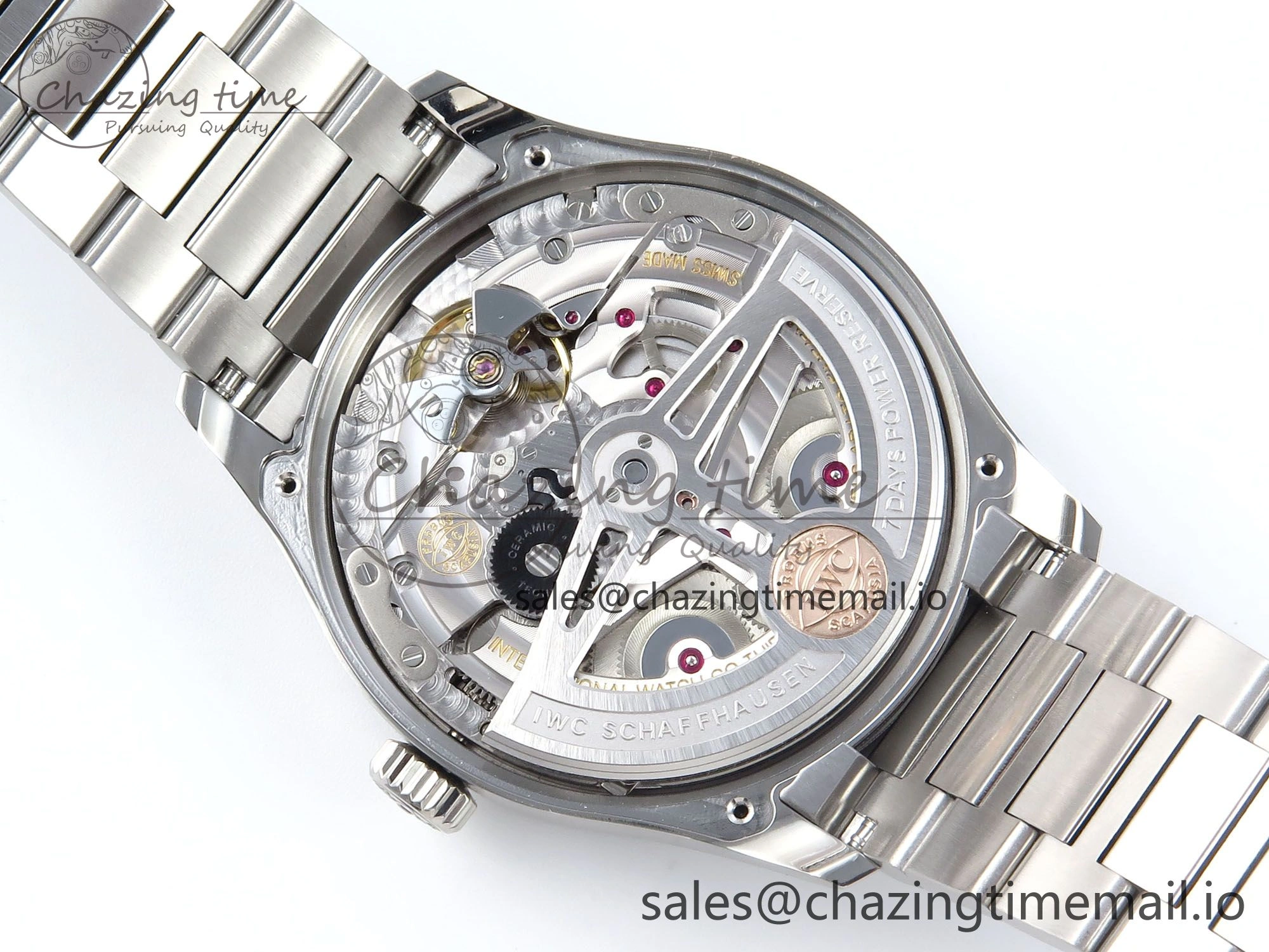 Portugieser Auto IWC0562D APSF 1:1 Best Edition Light Blue Dial on SS Bracelet A Durable 6994