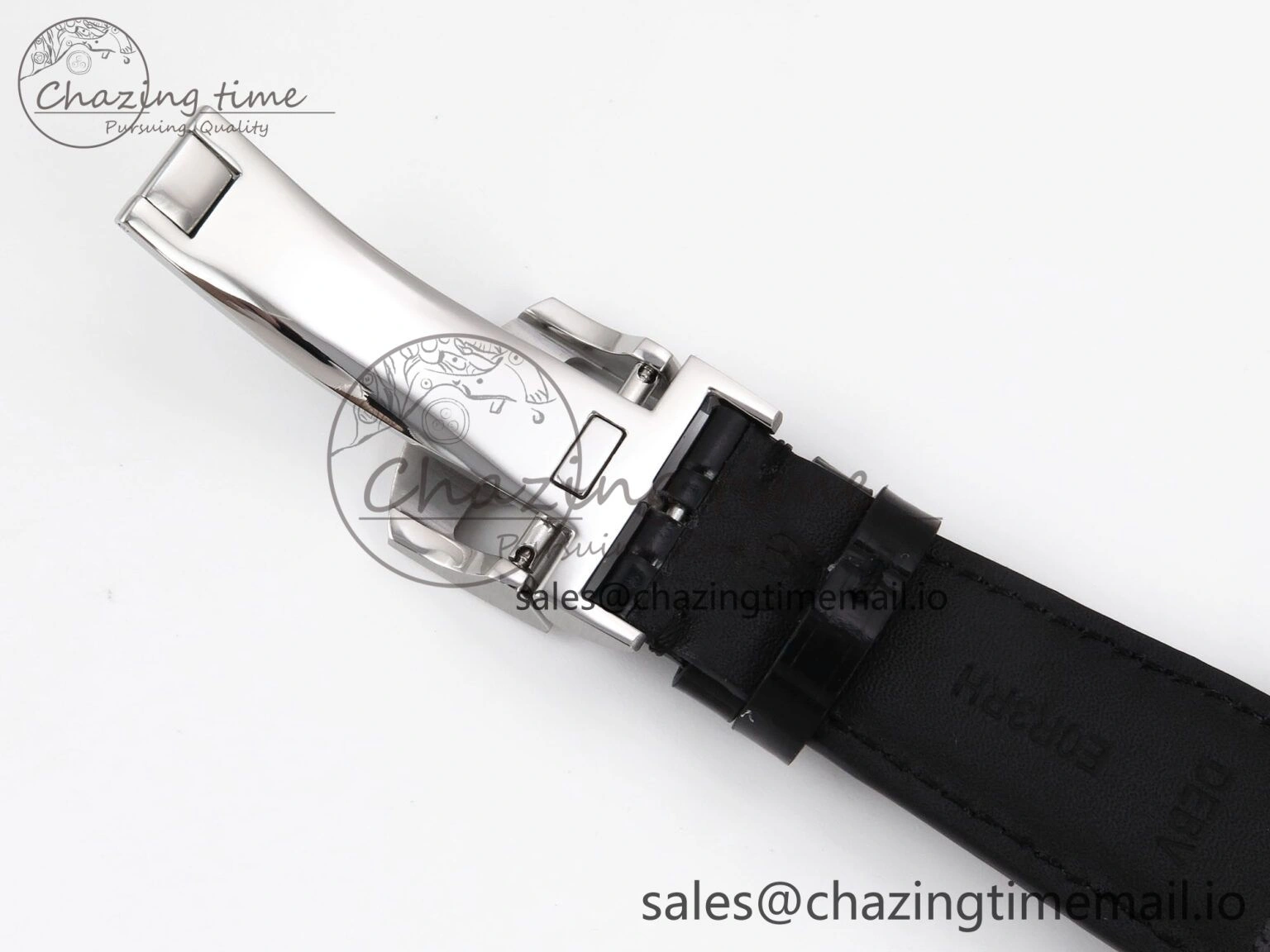 Durable Portugieser Automatic SS IW501705 APSF 1:1 Best Edition RG Dial on Black Leather Strap A 7011