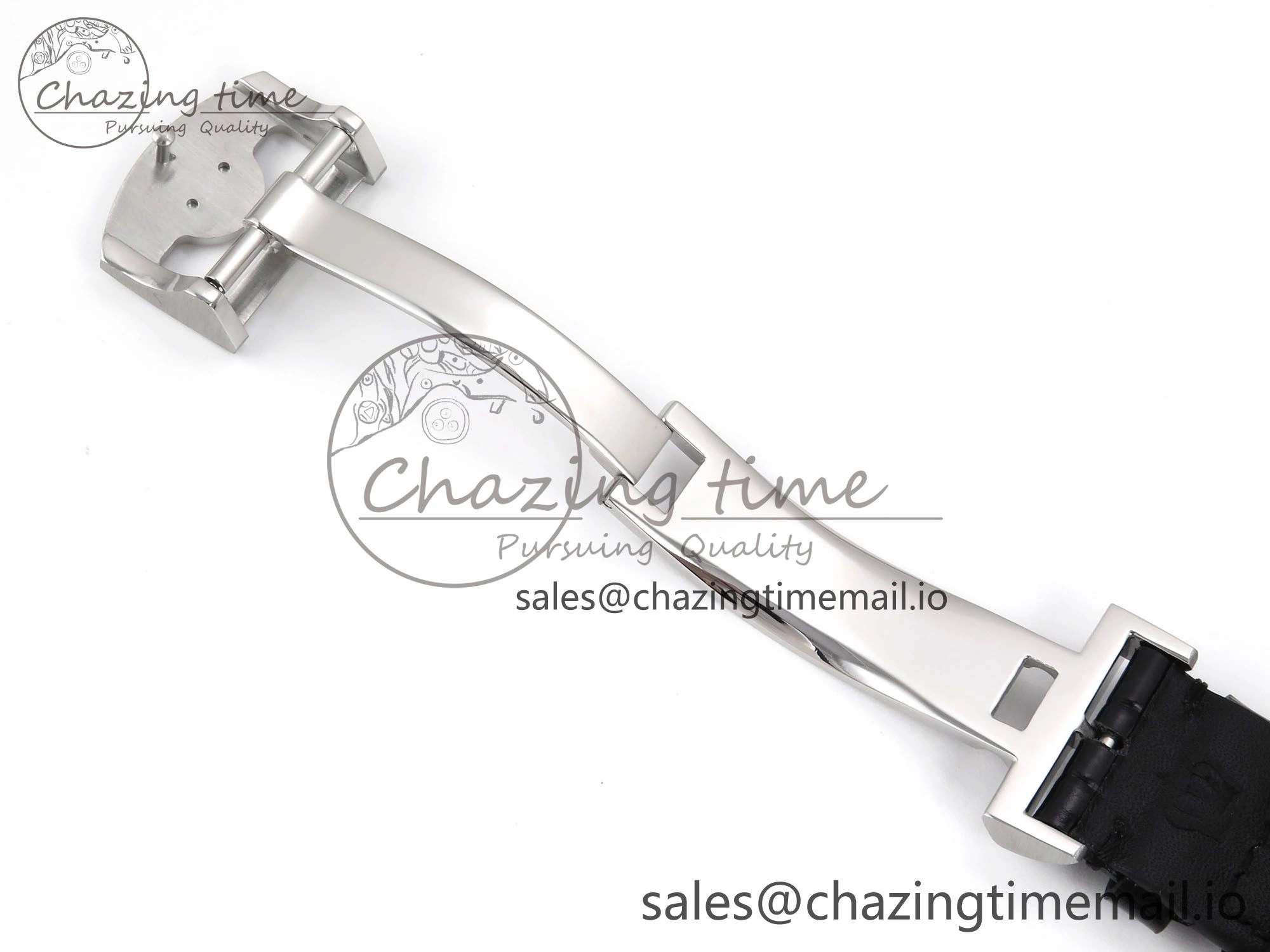 Durable Portugieser Automatic SS IW501705 APSF 1:1 Best Edition RG Dial on Black Leather Strap A 7011