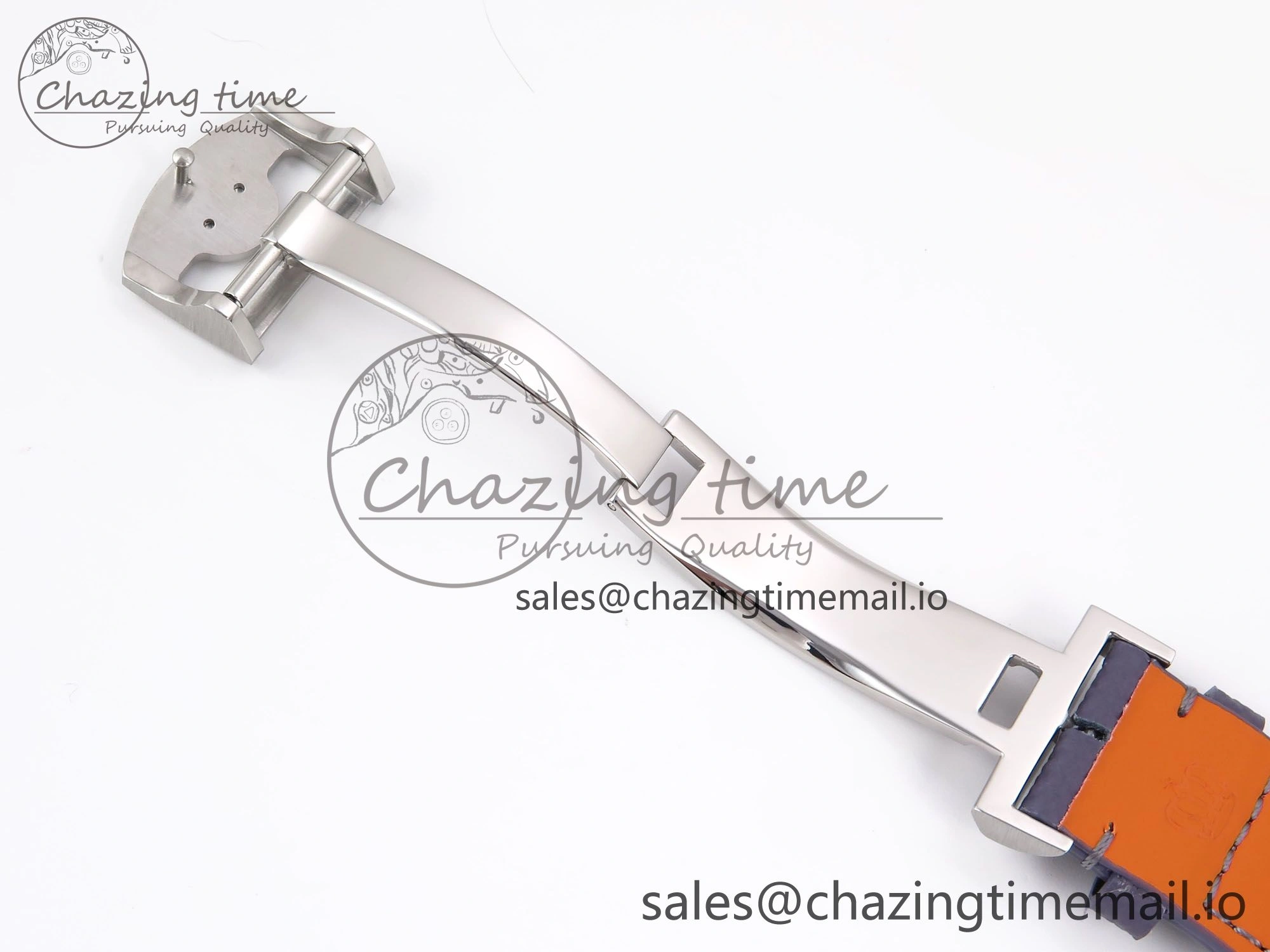Portugieser Automatic SS IW501708 APSF 1:1 Best Edition Light Blue Dial on Gray Leather Strap A Versatile 7012