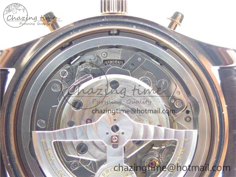 Portugieser Chrono  42 IW390406 RG ZF 1:1 Best Edition Blue Dial on Brown Leather Strap A StreetReady 7129