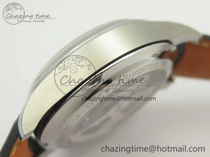 Portugieser Chrono  42 IW390406 ZF 1:1 Best Edition Blue Dial on Black Leather Strap A QuickDry 7189