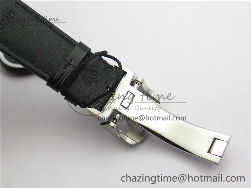 ZeroBulk Portugieser Chronograph Edition “150 Years” IW371602 ZF 1:1 Best Edition White Dial on Black Leather Strap A7750 (Slim Movement) 7120
