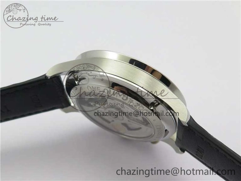 ZeroBulk Portugieser Chronograph Edition “150 Years” IW371602 ZF 1:1 Best Edition White Dial on Black Leather Strap A7750 (Slim Movement) 7120