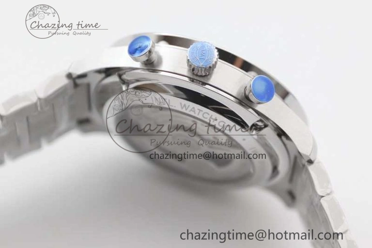 Portugieser Chronograph IW371615 ZF Best Edition Green Dial on SS Bracelet A7750 (Slim Movement) ZeroBulk 7038