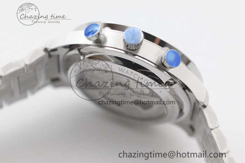 Portugieser Chronograph IW371615 ZF Best Edition Green Dial on SS Bracelet A7750 (Slim Movement) ZeroBulk 7038