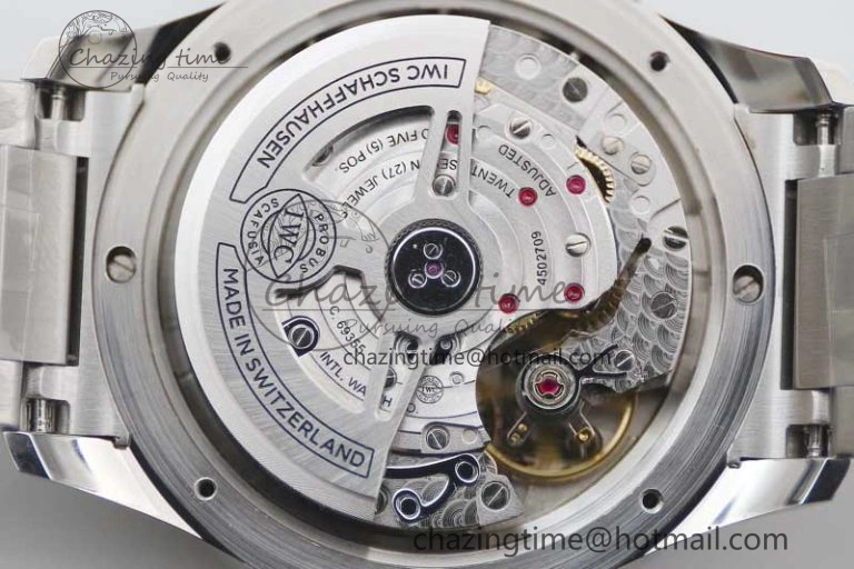 Portugieser Chronograph IW371615 ZF Best Edition Green Dial on SS Bracelet A7750 (Slim Movement) ZeroBulk 7038