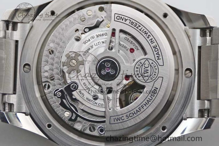 Portugieser Chronograph IW371615 ZF Best Edition Green Dial on SS Bracelet A7750 (Slim Movement) ZeroBulk 7038